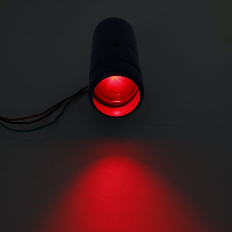 Universal Car / Motorcycle Red Light Led Adjustable Tachometer RPM Tacho Gauge Pro Shift Light
