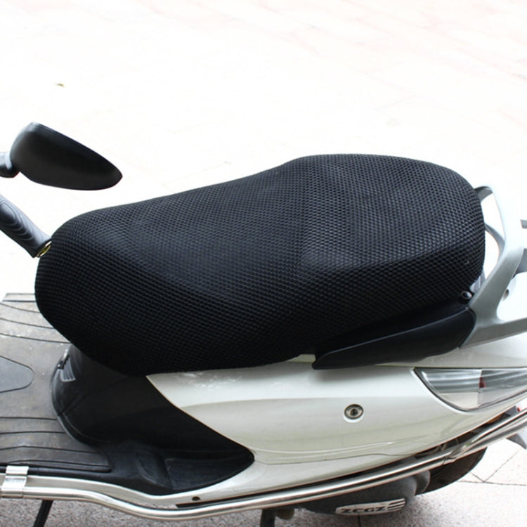 Motorcycle Breathable Sunscreen Double Layer 3D Honeycomb Small Hole Polyester Cushion Mesh, Size: XL, Length: 90cm; Width: 52cm