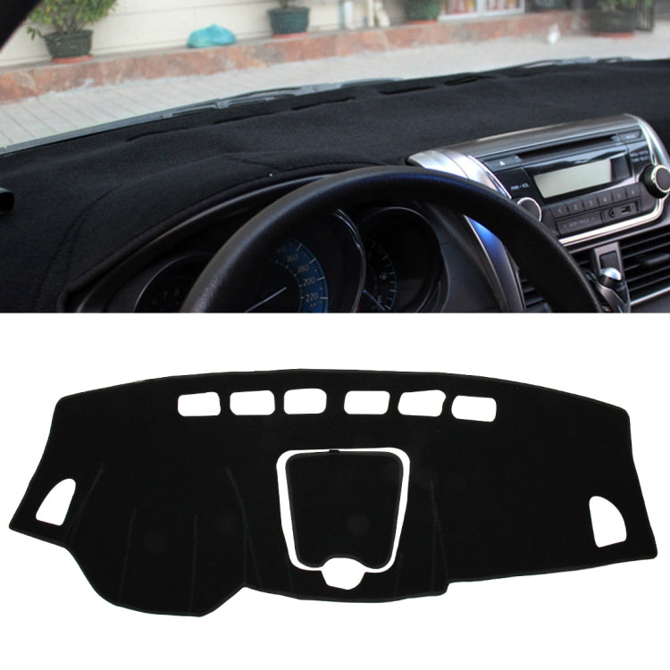 Left-hand Drive Car Light Instrument Panel Sunscreen Dark Mats Cover for Venucia B50 / R50