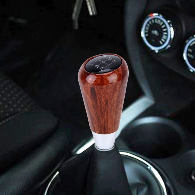 Universal Vehicle Modified Resin Shifter Manual 6-Speed Gear Shift Knob, Size: 8.2*5.5cm