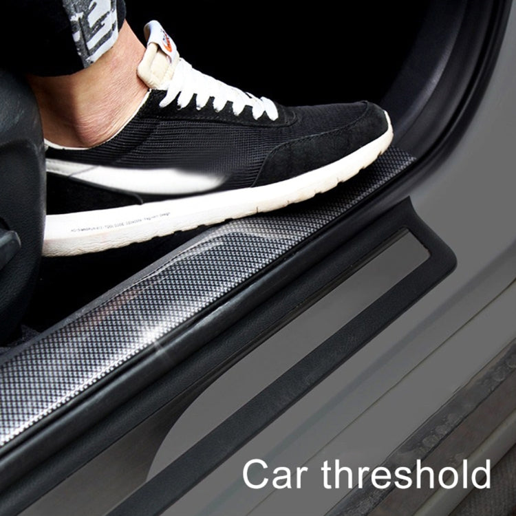 Universal Car Door Threshold Decoration Strip Decorative Sticker, Size : 3CM x 3M
