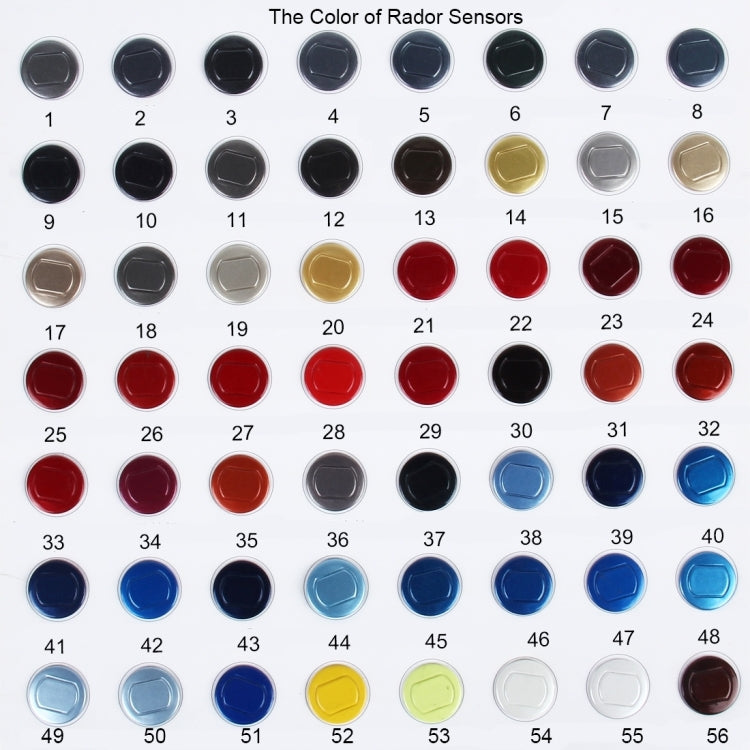 Car Buzzer Reverse Backup Radar System - Premium Quality 2 Parking Sensors Car Reverse Backup Radar System with LCD Display(Black)