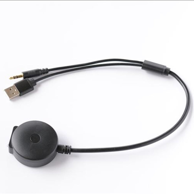 Universal Car Bluetooth Adapter Radio Stereo AUX Cable Adapter AUX USB Interface
