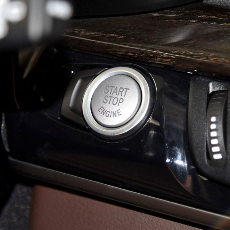 Car Engine Start Key Push Button Cover for BMW G / F Chassis, without Start and Stop