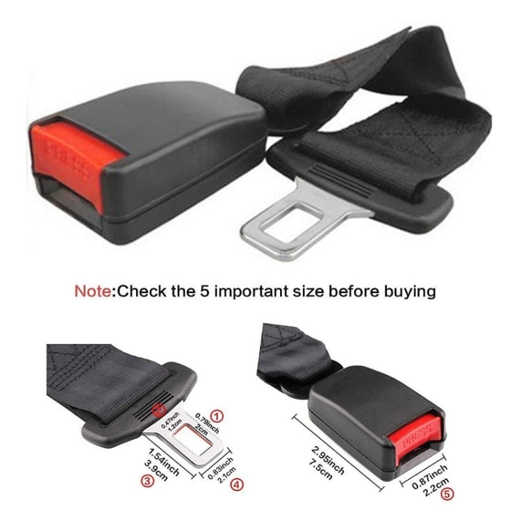 Car Seat Belt Extension Strap