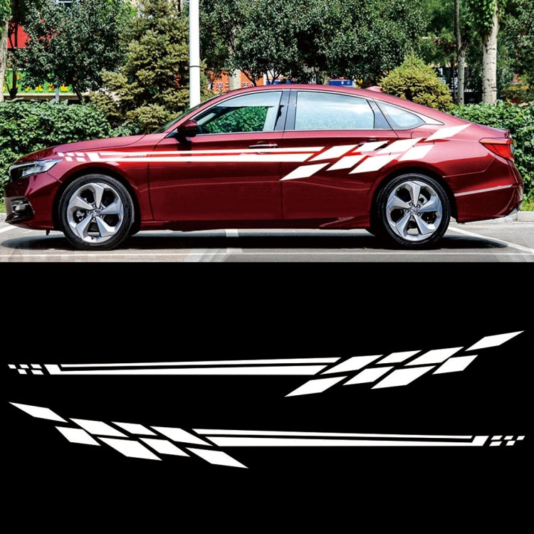 Car Styling Plaid Series PVC Sticker Auto Decorative Sticker