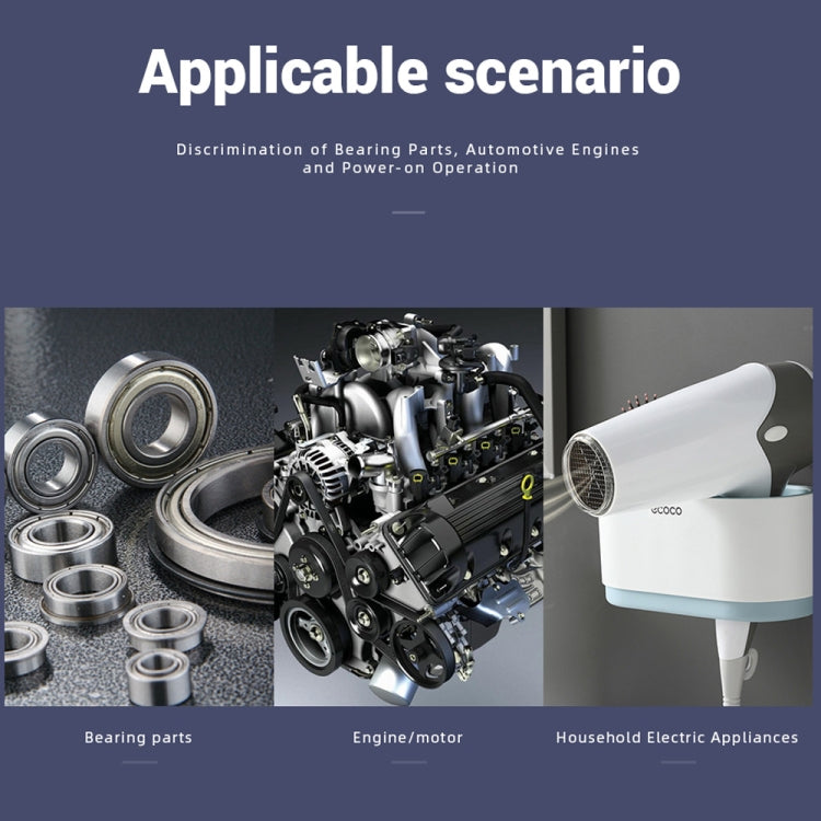 Car Electronic Stethoscope Abnormal Sound Detector Mechanical Fault Diagnostic Tool