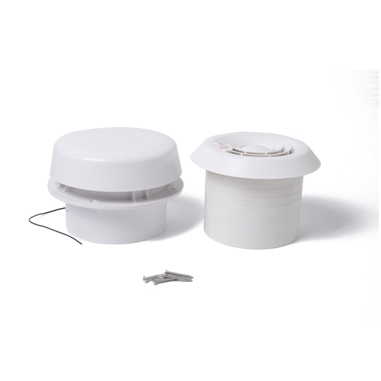 Mushroom Shape 12V White Volt RV Roof Mute Air Vent Fan Camper Travel Trailer