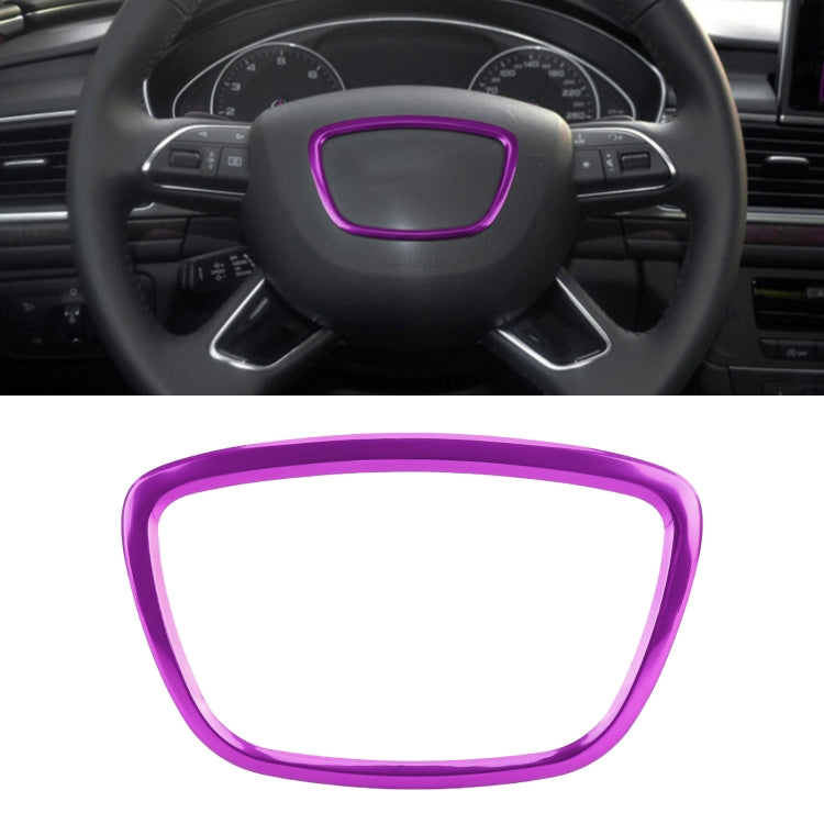 Car Auto Steering Wheel Ring Cover Trim Sticker Decoration for Audi