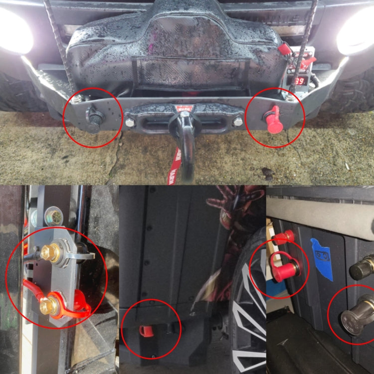 1 Pair Car 20mm Stud Battery Charger Binding Post, 20mm