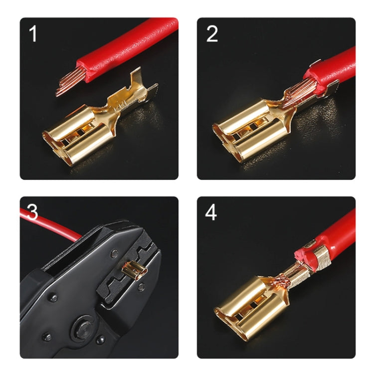 1000 in 1 Cable Spade Plug Connector DIY Terminal Connectors