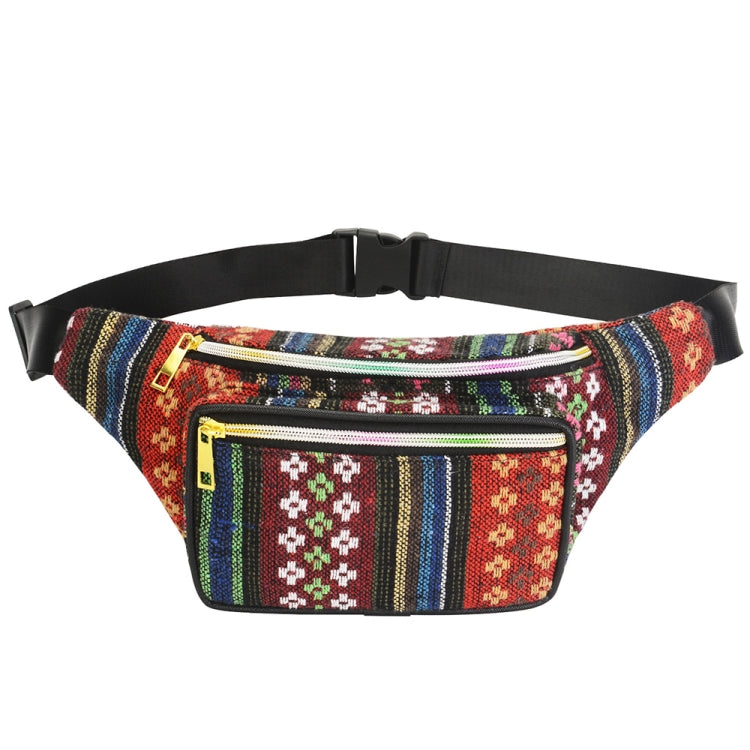 Outdoor Sports Bohemian Ethnic Style Fashion Waist Bag