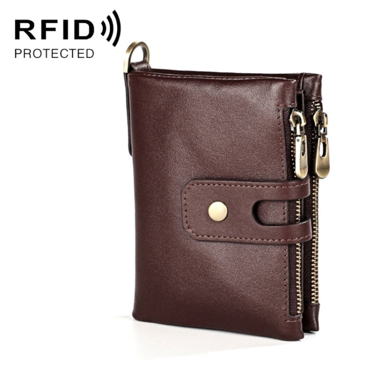 3515 Antimagnetic RFID Multi-function Leather Men Wallet with Card Holder
