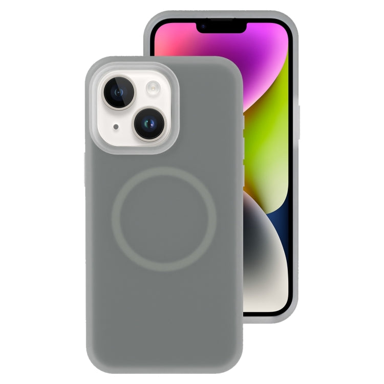 Jelly Liquid Silicone MagSafe Magnetic Phone Case