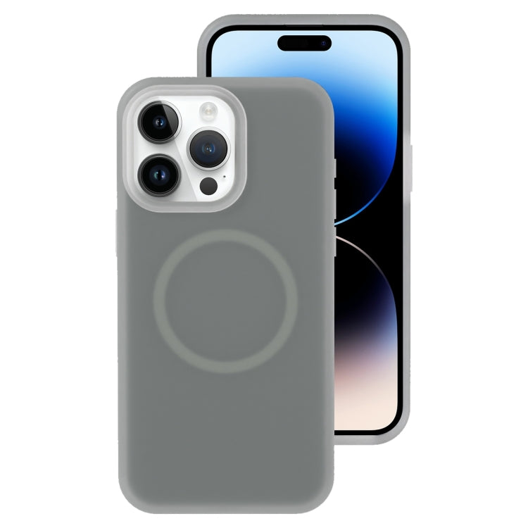 Jelly Liquid Silicone MagSafe Magnetic Phone Case