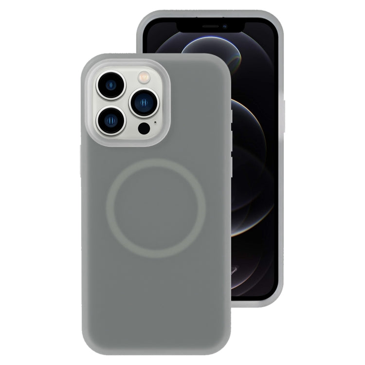 Jelly Liquid Silicone MagSafe Magnetic Phone Case