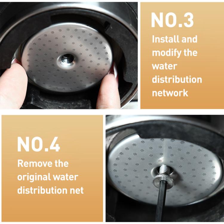 Stainless Steel Shower Screen Espresso Extraction Filter Mesh for Breville 8 Series