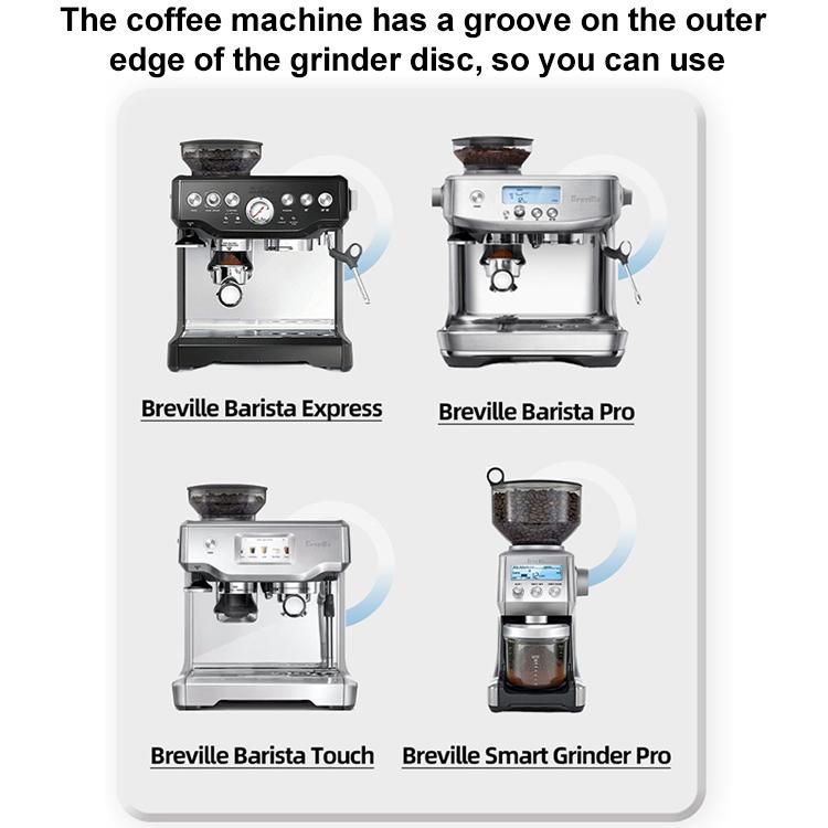 Coffee Grinder Silicone Burr Dosing Sealing Ring For Breville