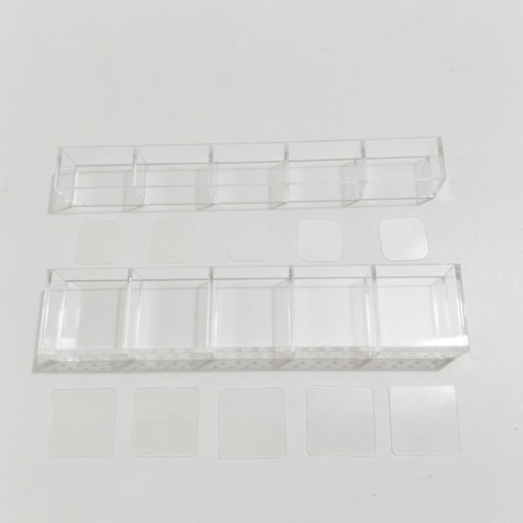 YX166 Acrylic Straw Wall Mount Bracket, with Double Sided Adhesion Stickers