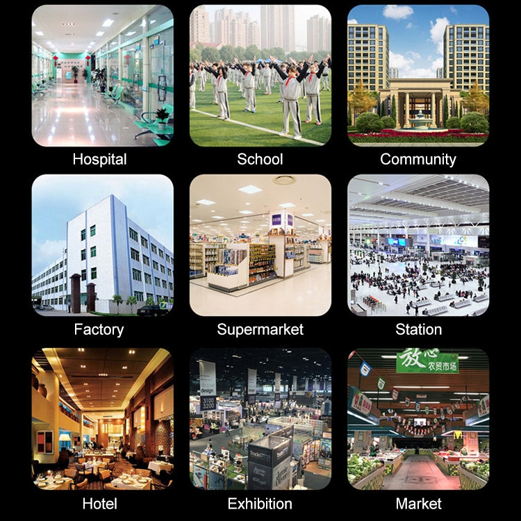 K9 Handsfree Non-contact Body Light-sensitive Distance Sensor Thermometer + 1000ml Automatic Non-contact Liquid Soap Dispenser