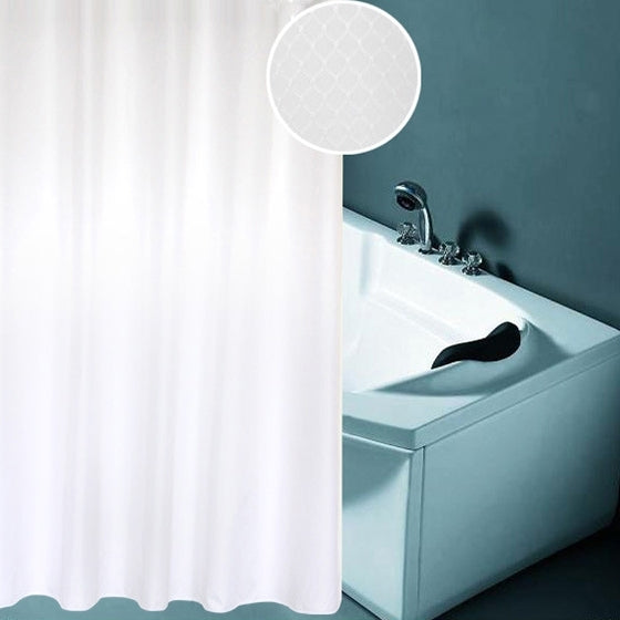 Thickening Waterproof And Mildew Curtain Honeycomb Texture Polyester Cloth Shower Curtain Bathroom Curtains,Size:200*240cm