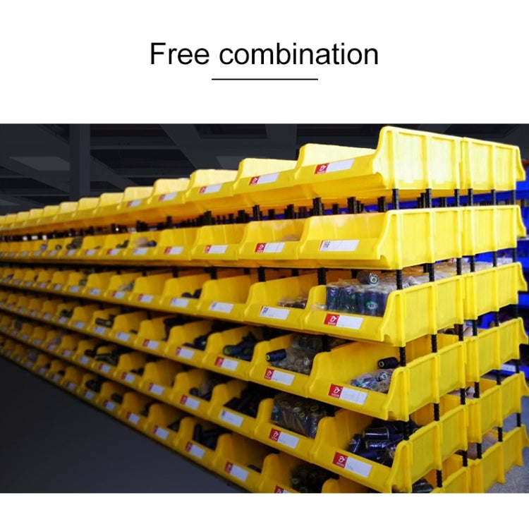 Thickened Oblique Plastic Box Combined Parts Box Material Box, Random Color Delivery, Size: 18cm X 12cm X 8cm