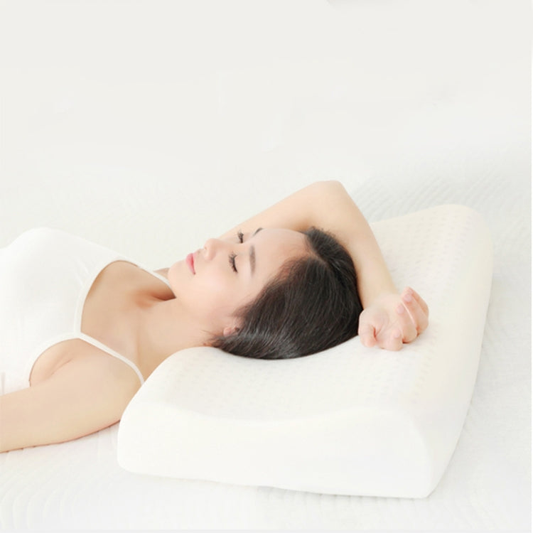 Original Xiaomi Youpin 8H Z2 Natural Latex Pillow Soft Breathable Spine Protection Massage Care Pillow with Cotton Pillowcase