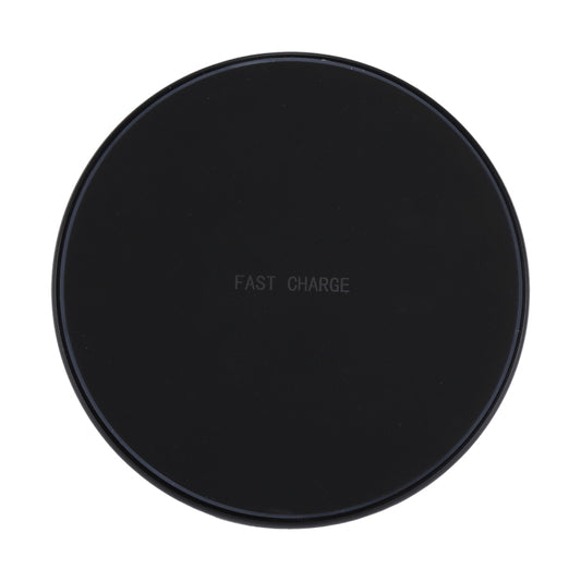 DC 9V 1.67A / 5V 1A Universal Round Shape Qi Standard Fast Wireless Charger with Indicator Light