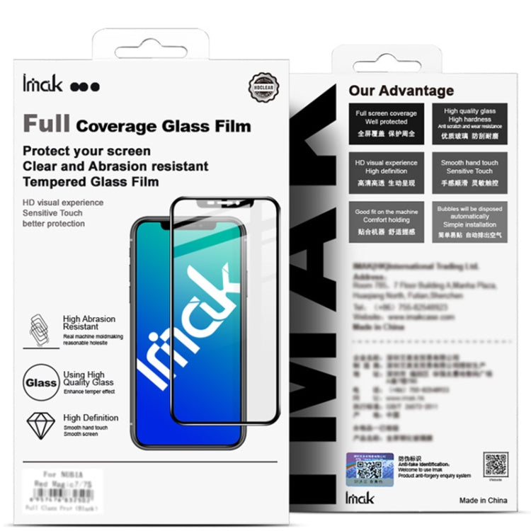For iPhone 11 IMAK 9H Surface Hardness Full Screen Tempered Glass Film