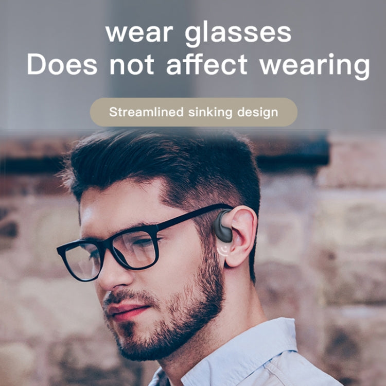 G100 Bluetooth 5.0 Wireless Ear-mounted Sports Waterproof Bone Conduction Earphone