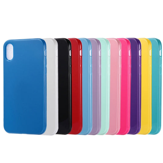 For iPhone XR Candy Color TPU Case