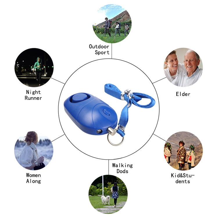 Personal Alarm Safety with Flashlight / Neck Strap