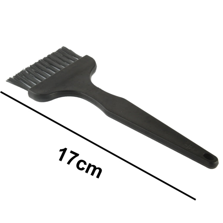 Electronic Component 12 Beam Flat Handle Antistatic Cleaning Brush, Length: 17cm