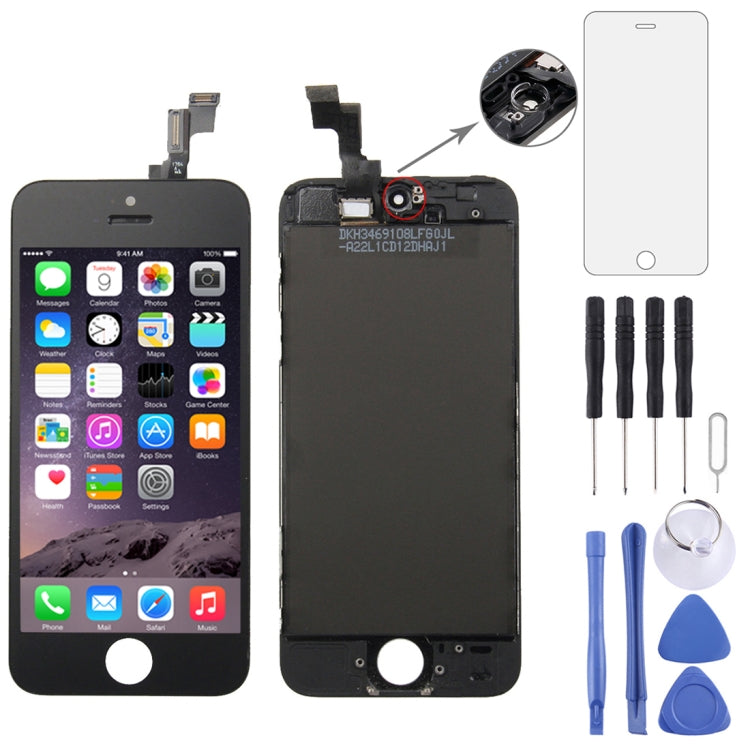 Digitizer Assembly (Original LCD + Frame + Touch Panel) for iPhone 5S