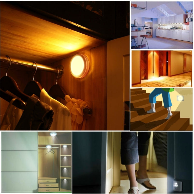 6 LED Light for Walkways, Hallways, Stairs, Cabinets