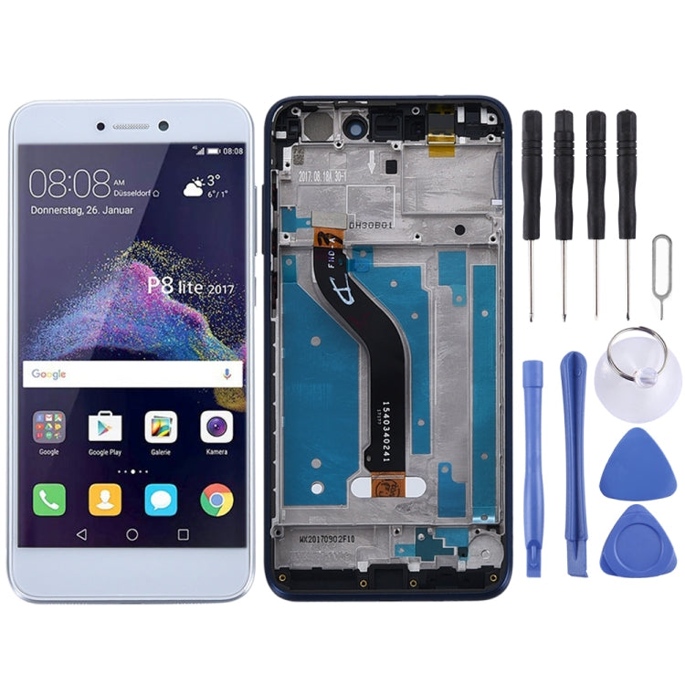 LCD Screen and Digitizer Full Assembly with Frame for Huawei Honor 8 Lite