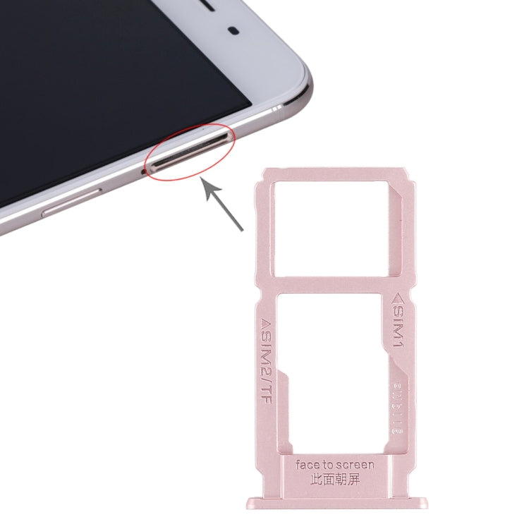 For OPPO R9sk SIM Card Tray + SIM Card Tray / Micro SD Card Tray