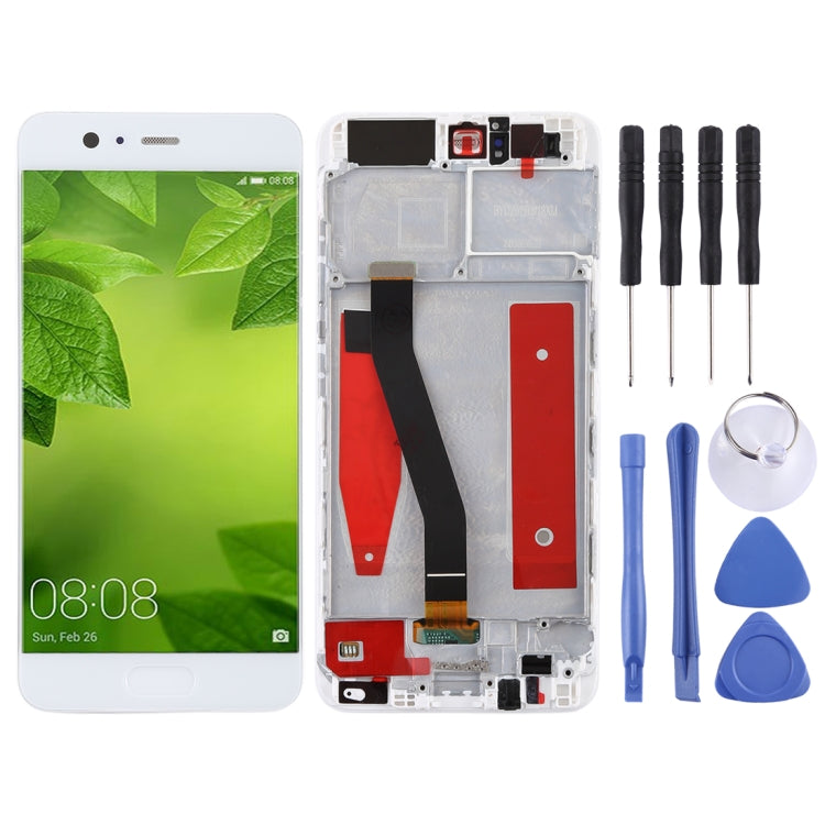 LCD Screen and Digitizer Full Assembly with Frame for Huawei P10