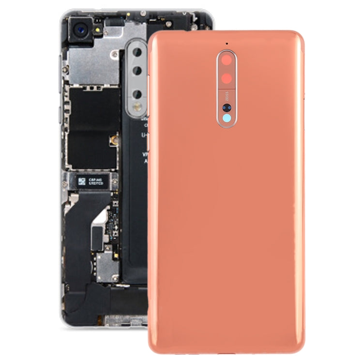 Battery Back Cover with Camera Lens & Side Keys for Nokia 8