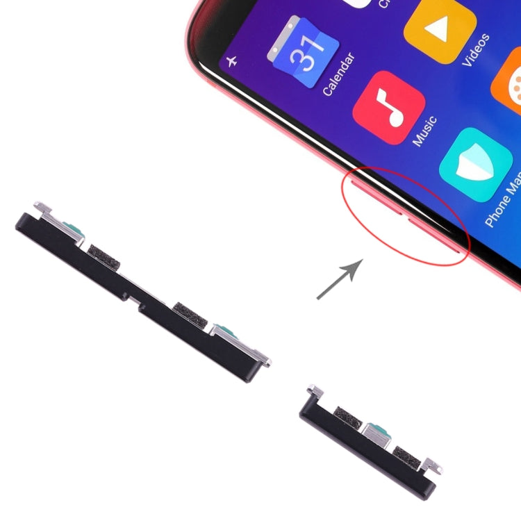 For OPPO R11s Side Keys