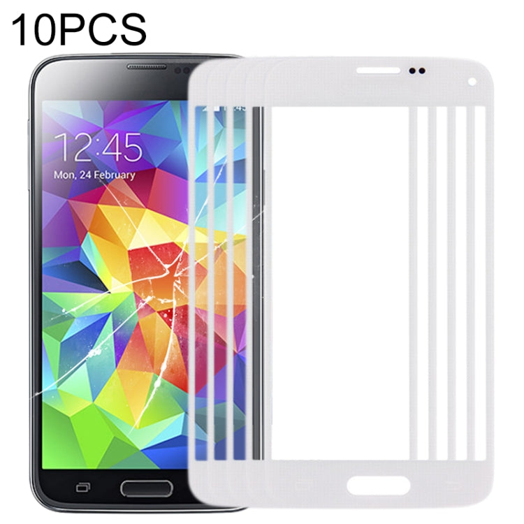 For Samsung Galaxy S5 mini 10pcs Front Screen Outer Glass Lens