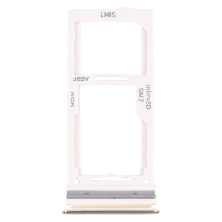 For Samsung Galaxy A52 SM-A525 SIM Card Tray + SIM Card Tray / Micro SD Card Tray