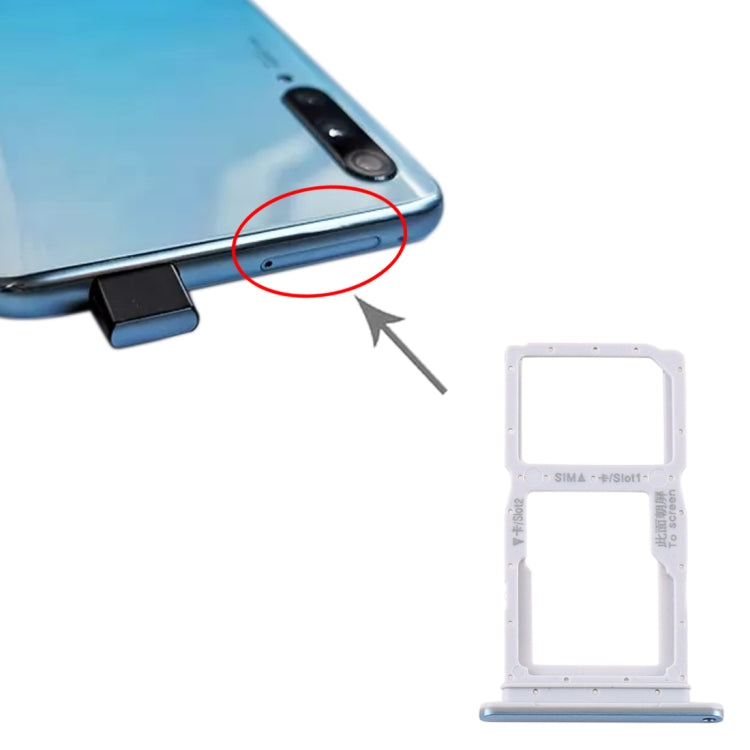 SIM Card Tray + SIM Card Tray / Micro SD Card Tray for Huawei Y9s