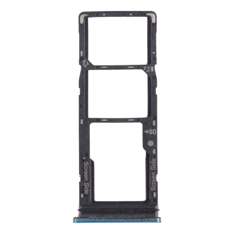 For Tecno Spark 5 Pro KD7 SIM Card Tray + SIM Card Tray + Micro SD Card Tray