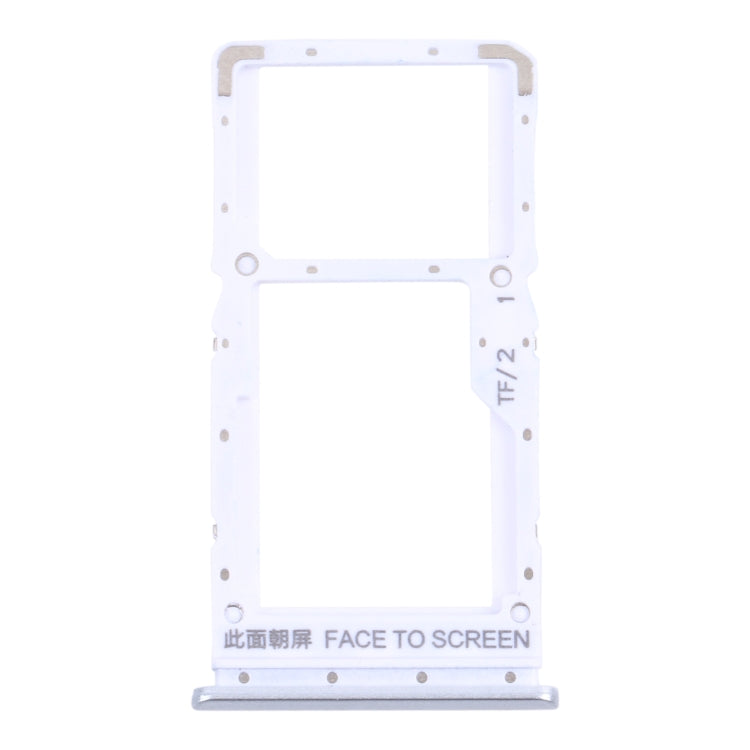 SIM Card Tray + SIM Card Tray / Micro SD Card Tray for Xiaomi Redmi Note 10 5G / Poco M3 Pro 5G / Redmi Note 10T 5G M2103K19G M2103K19C M2103K19PG M2103K19PI