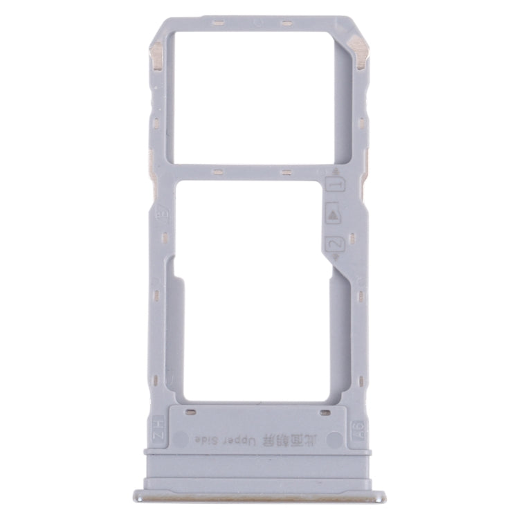 For vivo Y76s V2156A SIM Card Tray + SIM Card Tray / Micro SD Card Tray
