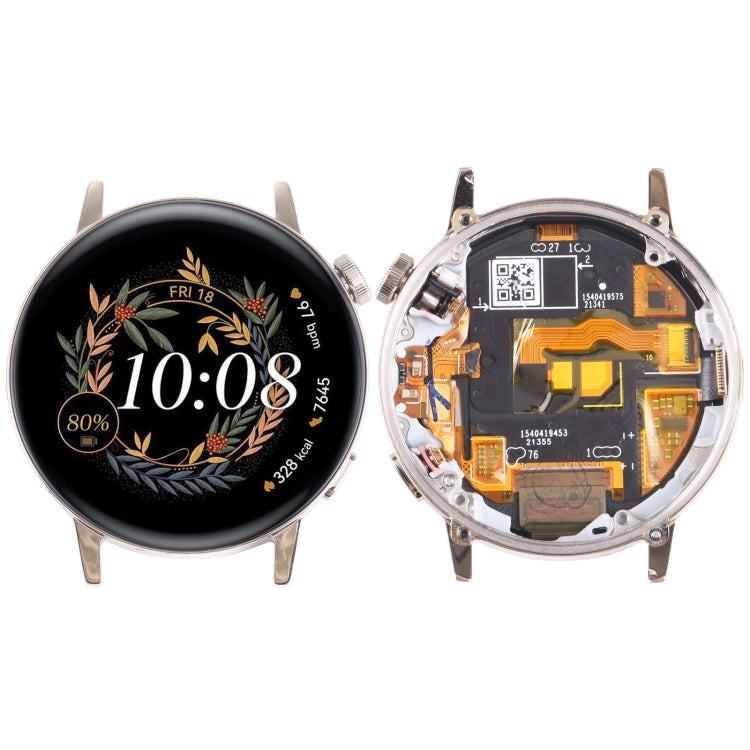 Original LCD Screen and Digitizer Full Assembly With Frame for Huawei Watch GT 3 42mm MIL-B19