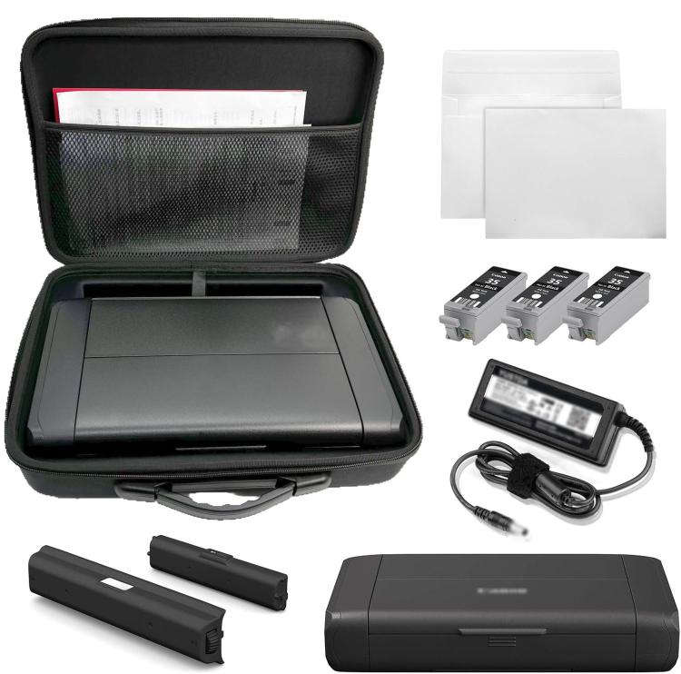 Mobile Printer Storage Bag Travel Storage Protection Bag For Canon PIXMA TR160 / TR150 / iP110