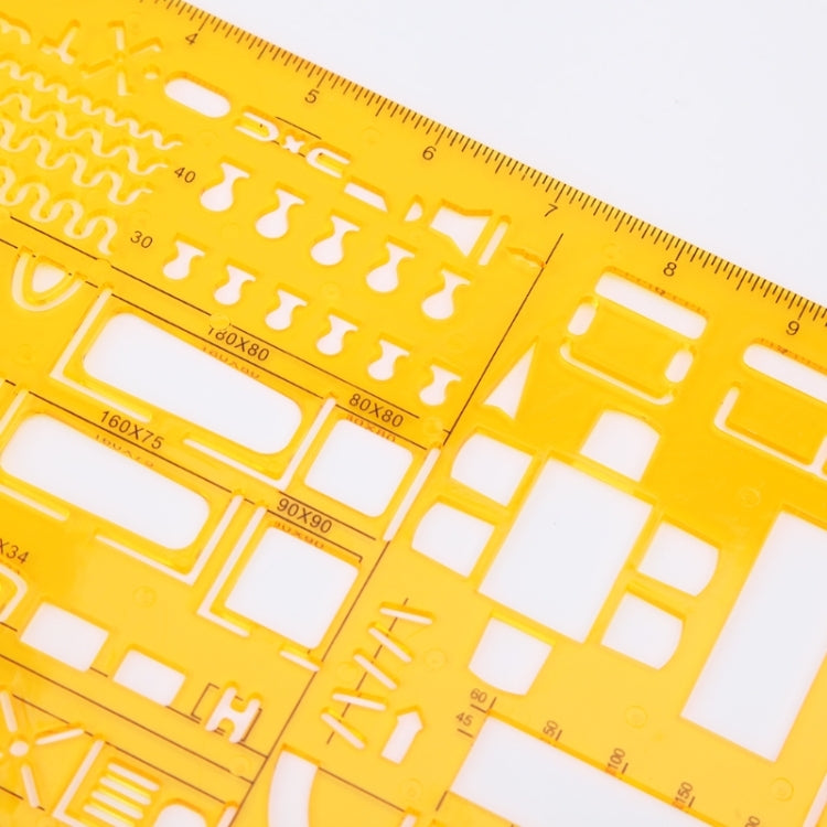 Ruler Universal Furniture Construction Template Ruler School Accessories