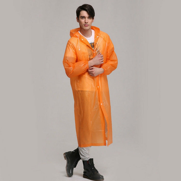 Disposable PEVA Environment Transparent Raincoat Outdoor Hiking Siamese Raincoat